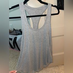 Lululemon Racer Back Grey Tank